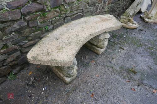 ORNATE GARDEN BENCH