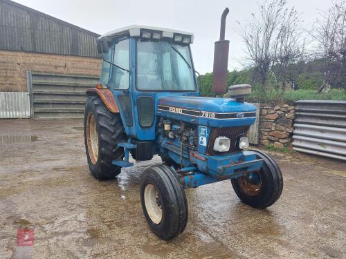 1988 FORD 7810 2WD TRACTOR