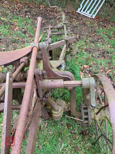 VINTAGE 3 FURROW HORSE PLOUGH