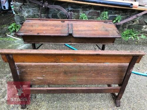 VINTAGE SCHOOL DESK