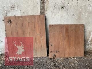 PAIR OF STABLE DOORS