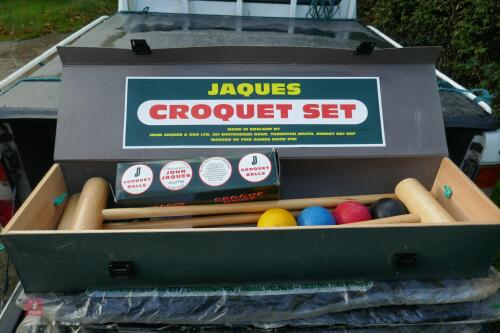 JAQUES CROQUET SET