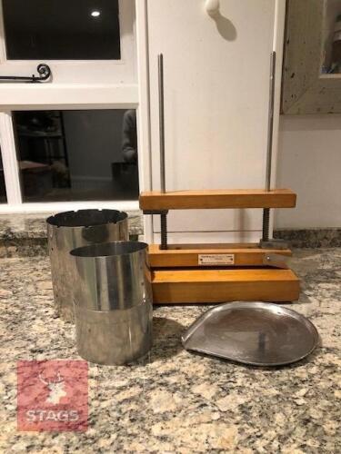 WHEELER CHEESE PRESS