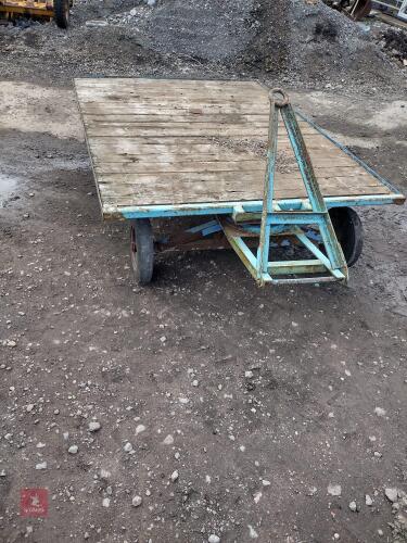 LARGE TURN TABLE FARM TROLLEY