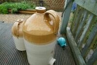4 STONE CIDER JARS - 5