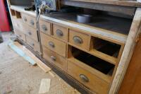 WOODEN WORKSHOP BENCH