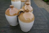 3 STONE CIDER JARS - 2