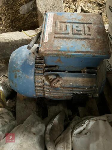 3 KW WEG ELECTRIC MOTOR