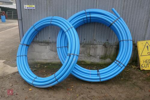 APPROX 75M 0F 63MM ALKATHENE PIPE