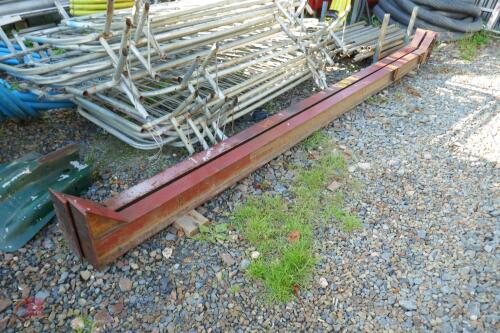 2 STEEL RSJ PURLINS