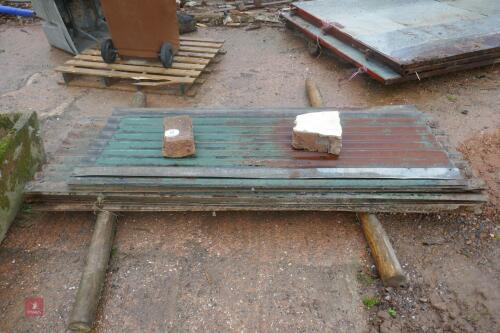 20 X 6FT & 7FT CORRUGATED SHEETS (27)