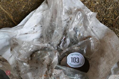 VARIOUS MACHINERY NUTS & BOLTS ETC