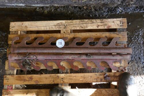 2 CRUSH SAFETY BAR RAILS