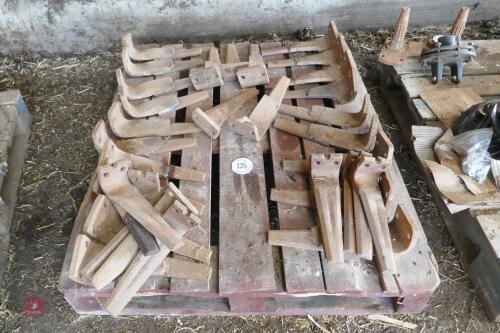 PALLET OF KVERNELAND POWER HARROW TINES