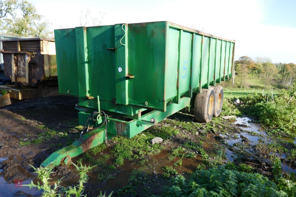 EASTERBY 12T TWIN AXLE GRAIN TRAILER