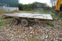 FLATBED 11'8" X 6'6" TWIN AXLE TRAILER - 5