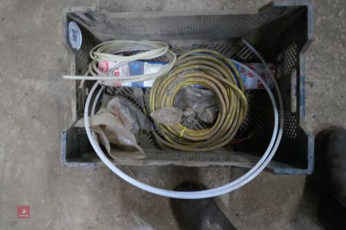 CRATE OF ELECTRICAL SUNDRIES