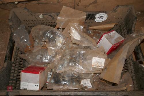 CRATE OF MACHINERY NUTS & BOLTS