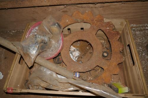 BOX OF MACHINERY SPARES