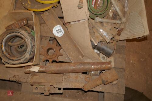 QTY OF MACHINERY PARTS/SPARES