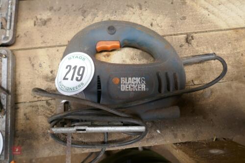 BLACK & DECKER 240V JIGSAW
