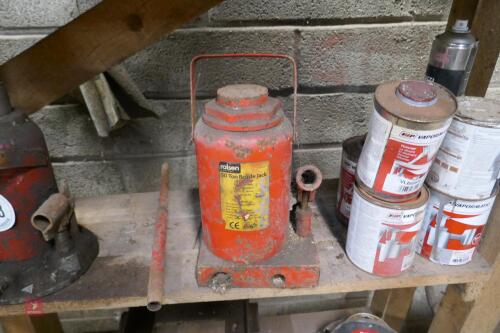 ROLSON 50T BOTTLE JACK & HANDLE