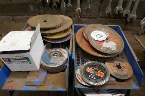 LARGE QTY OF CUTTING DISCS