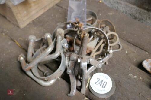 GEAR PULLERS, CLAMPS ETC