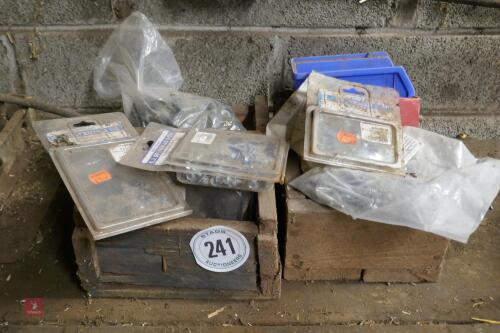 2 X BOXES OF TEX SCREWS ETC