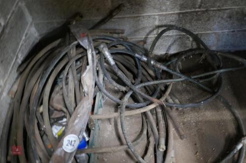 LARGE QTY OF USED HYDRAULIC PIPES