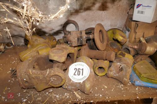 LARGE QTY OF PTO PARTS ETC