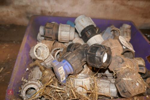 QTY OF WATER PIPE FITTINGS