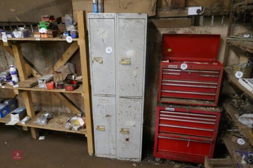 METAL STORAGE LOCKERS