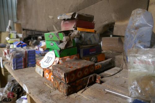 17 X BOXES OF LARGE BEARINGS