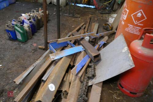 LARGE QTY OF OFF CUTS & SCRAP METAL