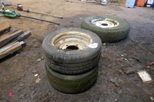 2 IFOR WILLAMS WHEELS AND TYRES