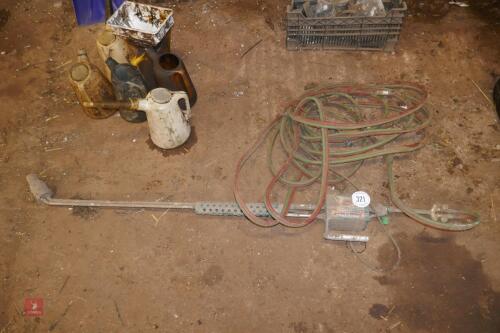VERMIN GAS TORCH & LEAD