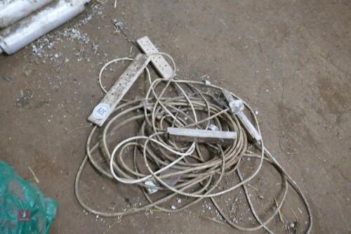 3 240V EXTENSION LEADS