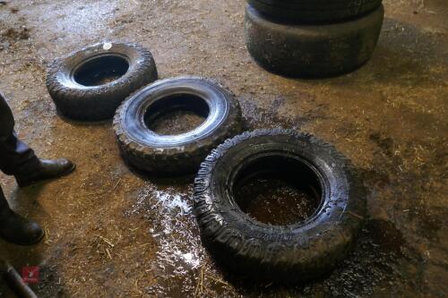 3 LANDROVER TYRES