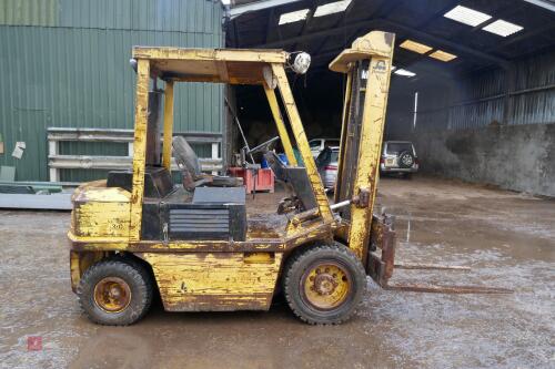 1984 LANSING PONSER FORKLIFT MODEL 73.0