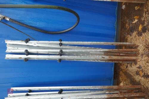 10 CLIP-EX GALV STANDARD ELECTRIC POSTS
