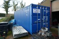 2019 20' SHIPPING CONTAINER *LOT WITHDRAWN - APOLOGIES FOR ANY INCONVENIENCE*