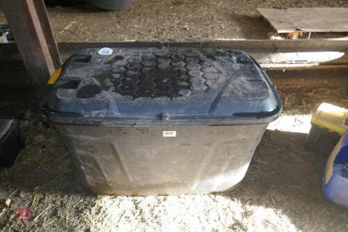 LARGE PLASTIC STORAGE BOX