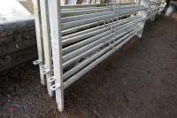 5 10' HEAVY DUTY CATTLE HURDLES - 5