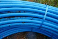 2 NEW 50M ROLLS OF 25MM ALKATHENE PIPE - 2