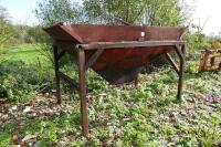 METAL FEED HOPPER WITH STAND - 4