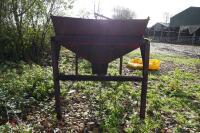 METAL FEED HOPPER WITH STAND - 6