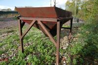 METAL FEED HOPPER WITH STAND - 10