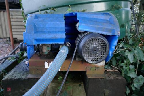 BELT DRIVEN PUMP WITH MOTOR