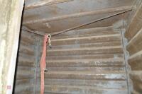 APPROX 6'X5' LOCKABLE SHIPPING CONTAINER - 2
